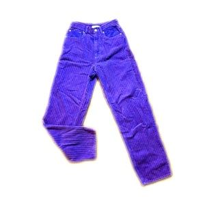 URBAN OUTFITTERS High-Waisted Baggy Corduroy Pant in Size 26